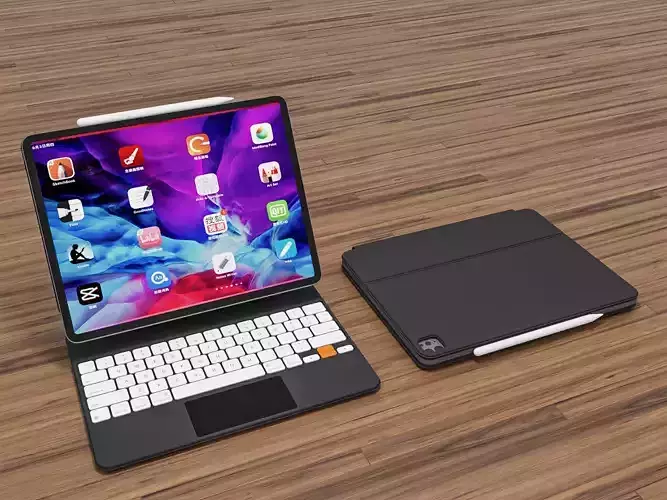 3D Apple iMac Scene and Model - 3ds Max and Corona