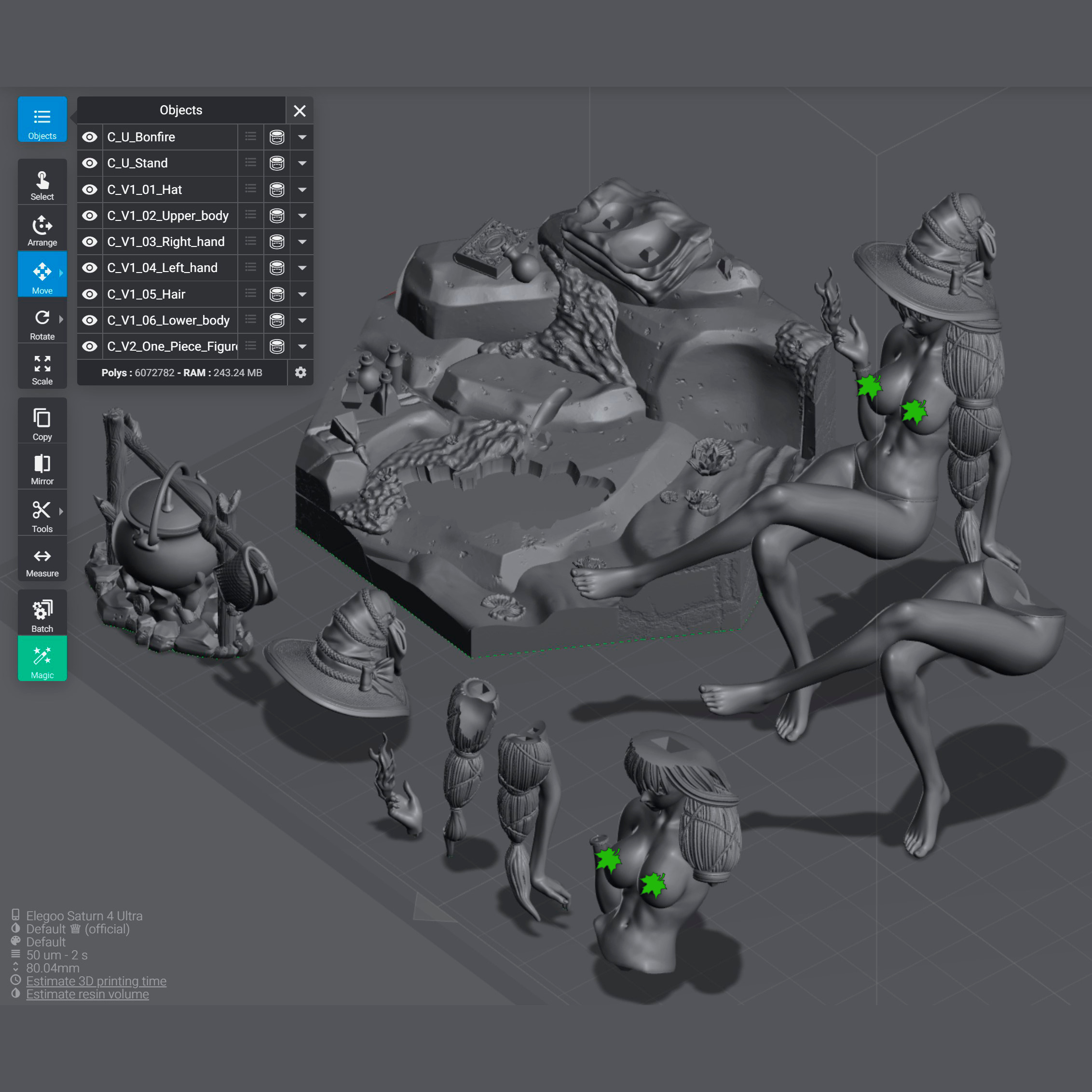  Ranni - Young sorceress - Part C 3D print model_23