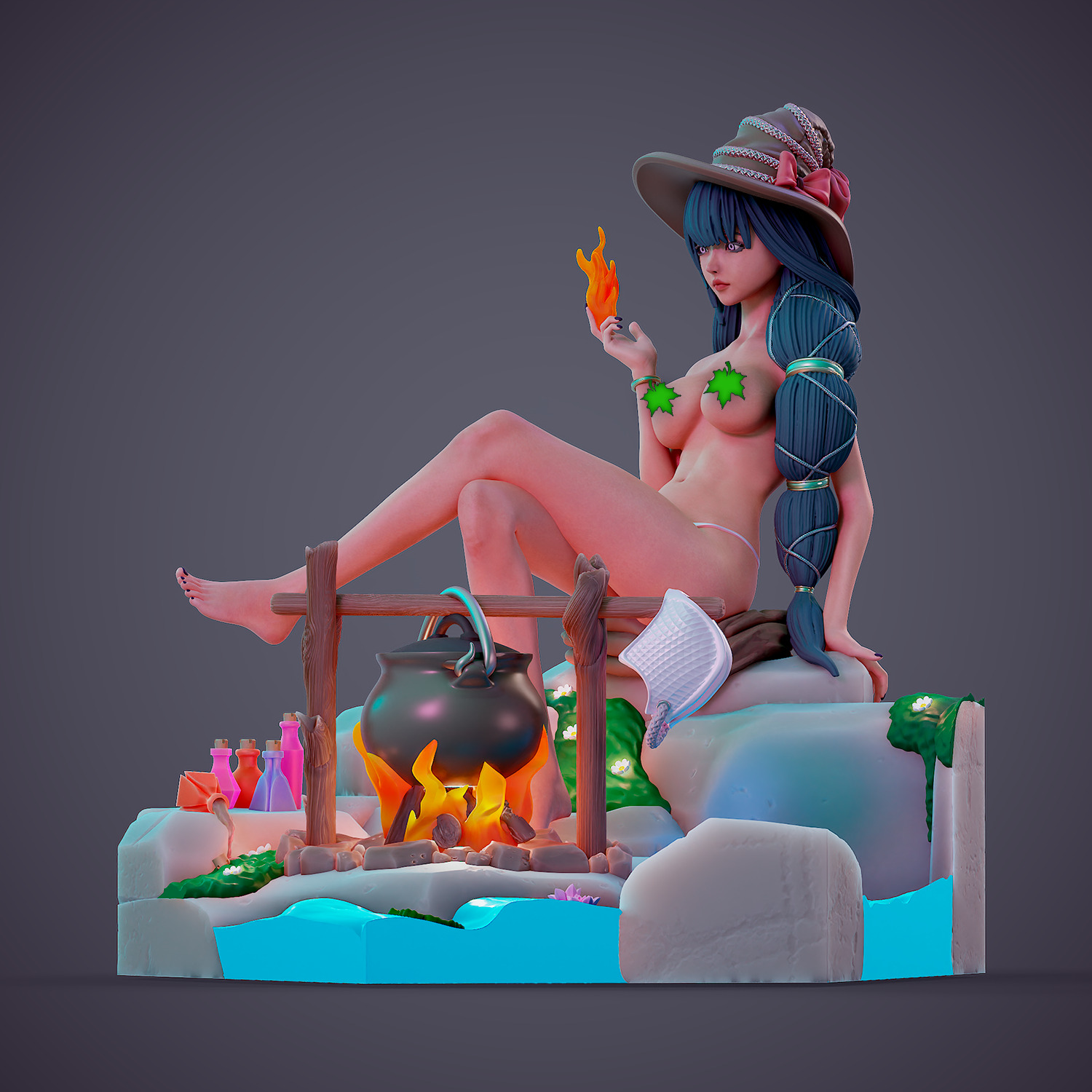  Ranni - Young sorceress - Part C 3D print model_16