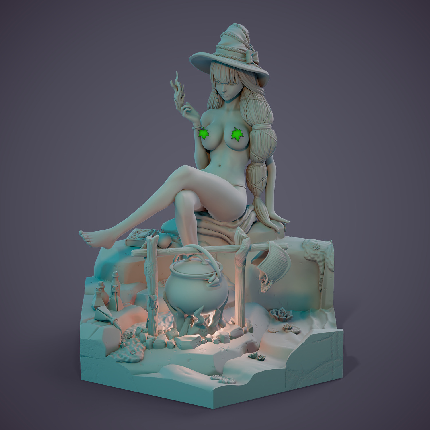  Ranni - Young sorceress - Part C 3D print model_19