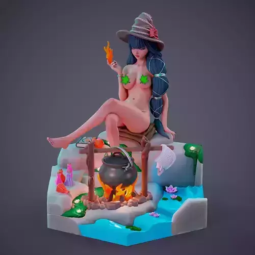  Ranni - Young sorceress - Part C 3D print model