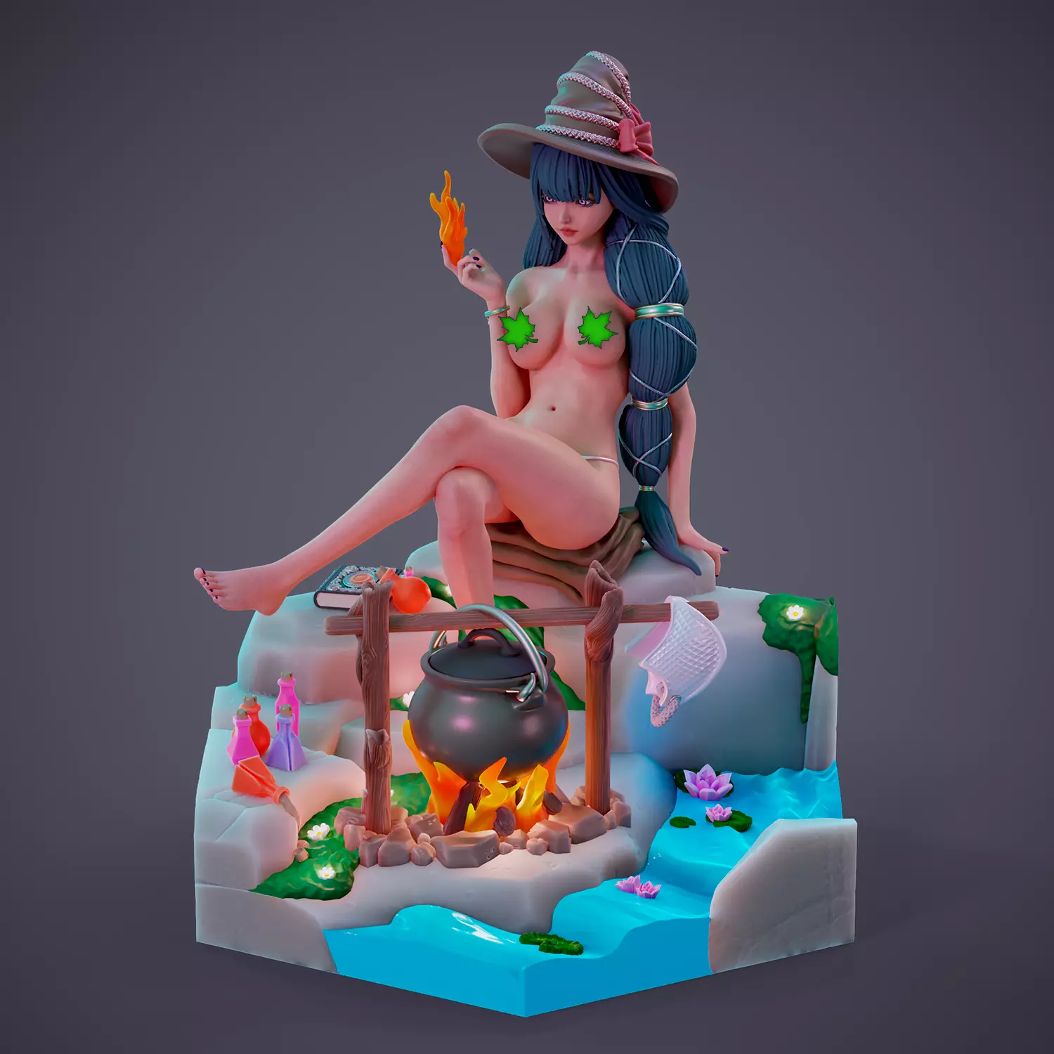  Ranni - Young sorceress - Part C 3D print model_0