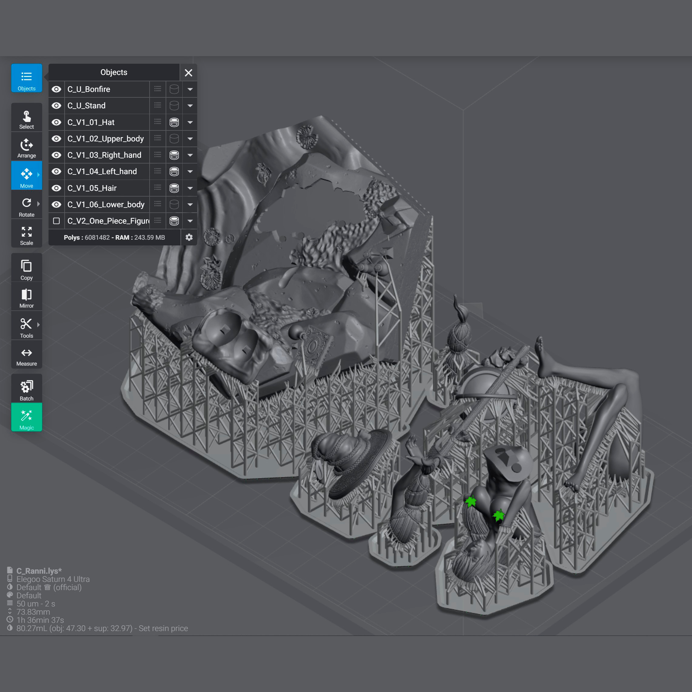  Ranni - Young sorceress - Part C 3D print model_22