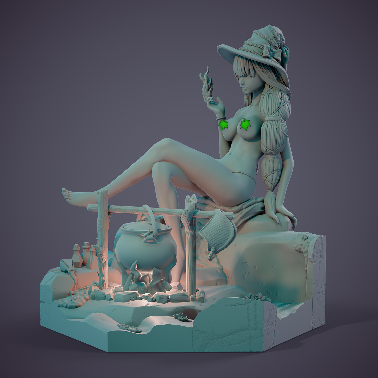 Ranni - Young sorceress - Part C 3D print model_20