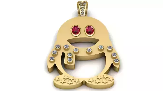 PENGUIN ANIMAL PENDANT