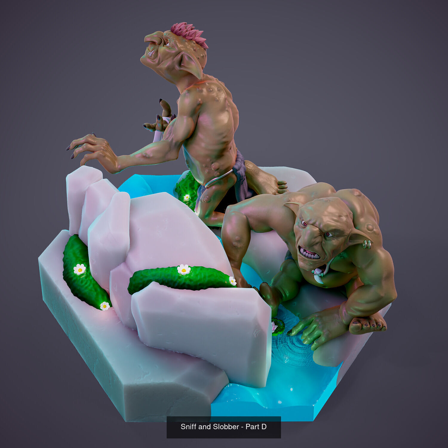 Figurine collection -  Adventurers on Vacation - 4 pieces _7