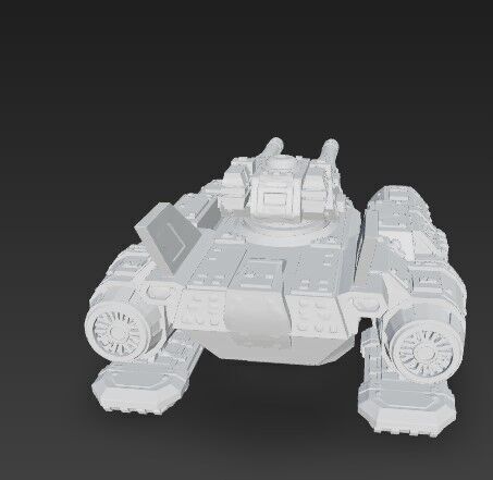 3D Printable Iron Oath  Sky Assault Artillery Ship 3D model_14