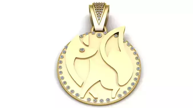 gold pendant