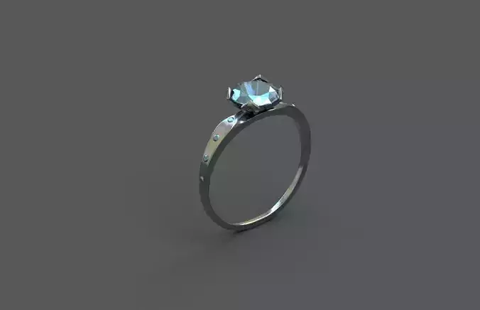 High-Quality 3D Ring Model