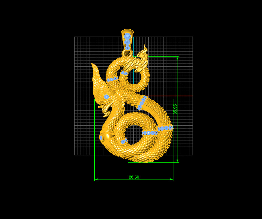 DragonKIngggggg 3D print model_3