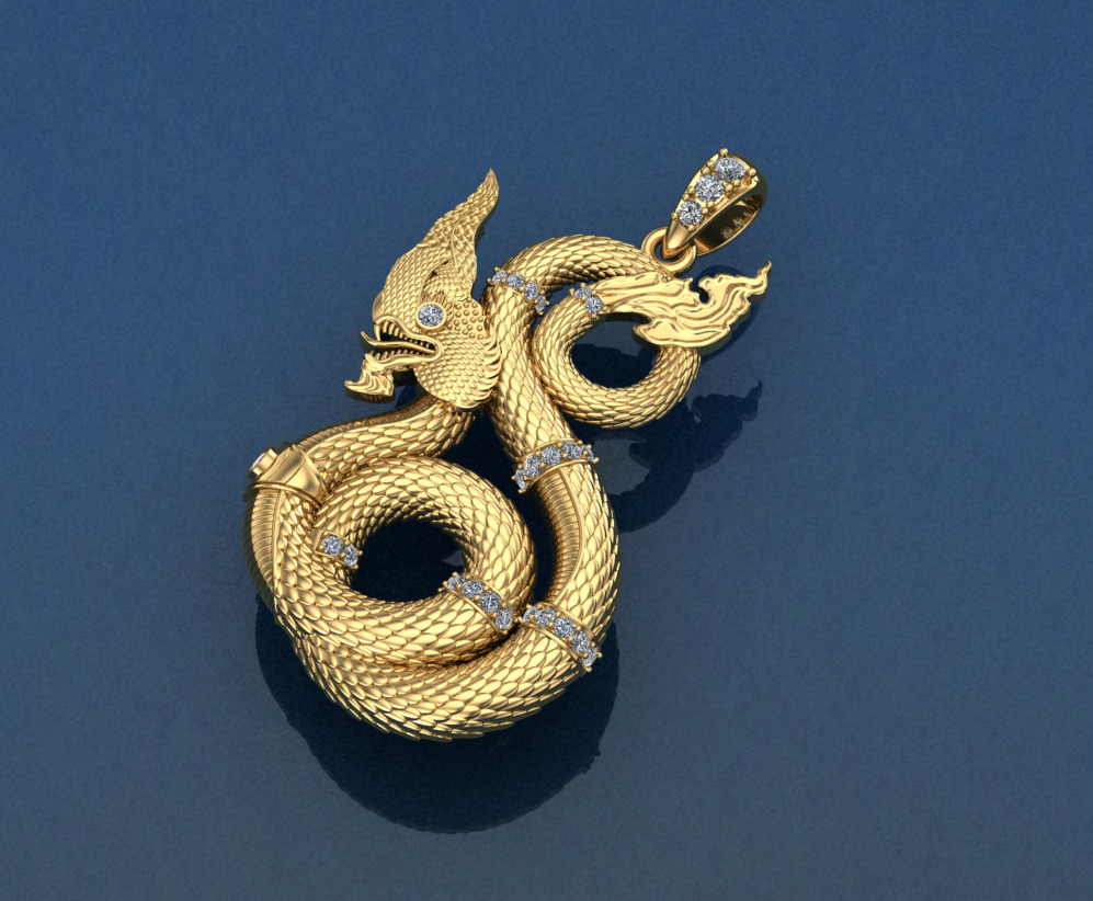 DragonKIngggggg 3D print model_1