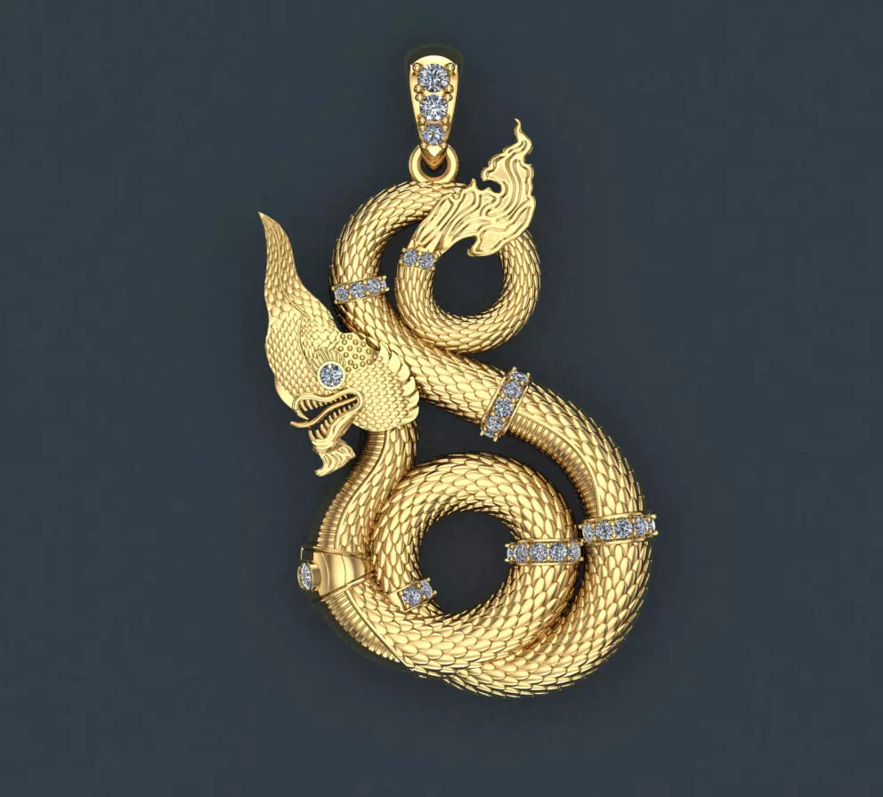 DragonKIngggggg 3D print model_0