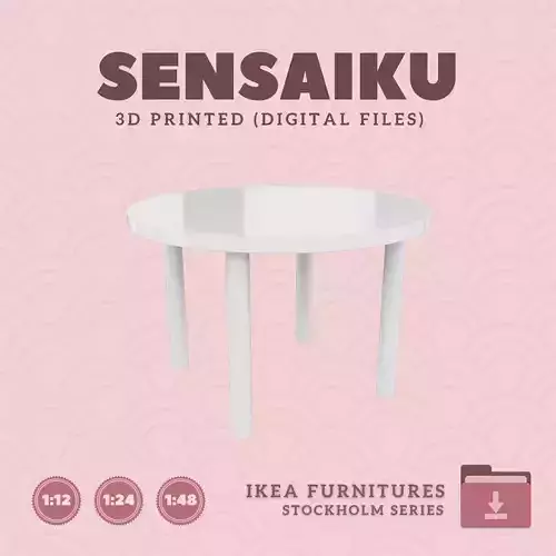 01 STOCKHOLM 2025 for Miniature Dollhouse - IKEA - 3D Print
