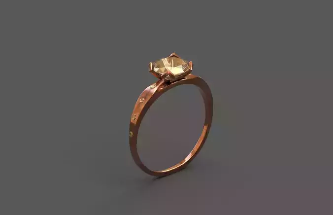 High-Quality 3D Ring Model
