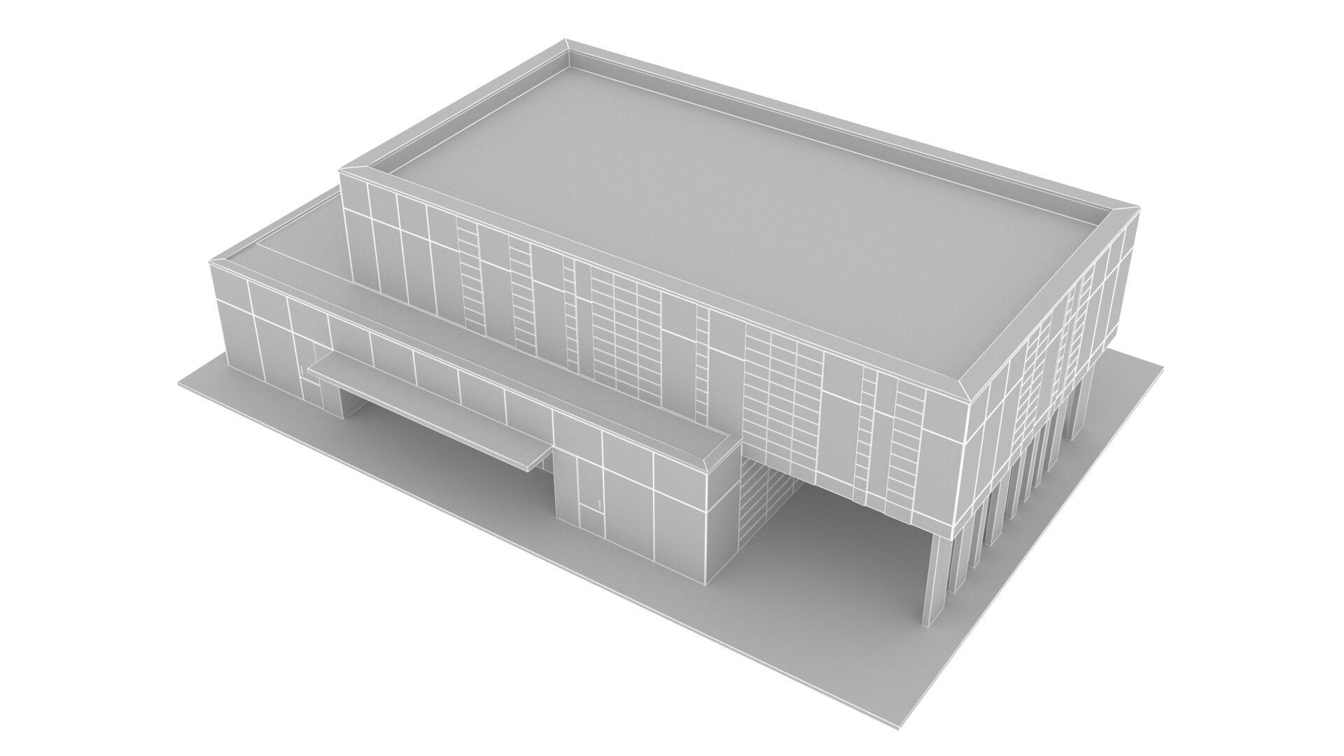 Building Low-poly 3D model_11