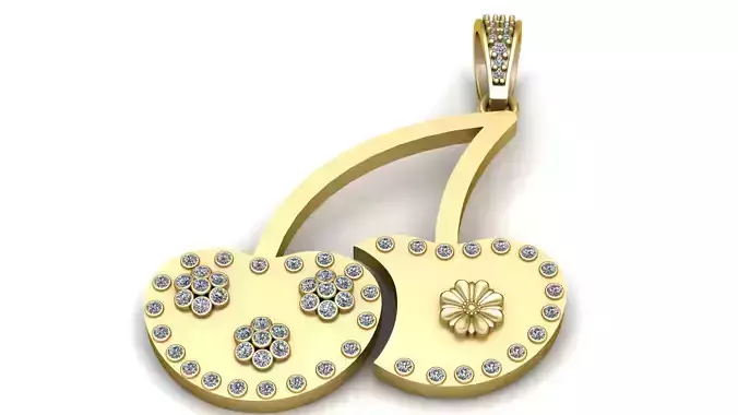 cherry pendant