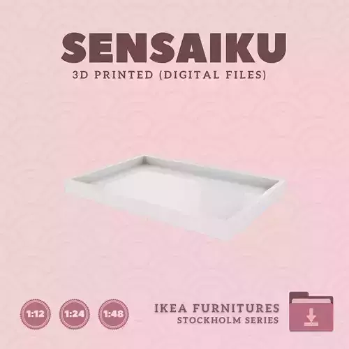 16 STOCKHOLM 2025 Tray for Dollhouse - IKEA - 3D Print