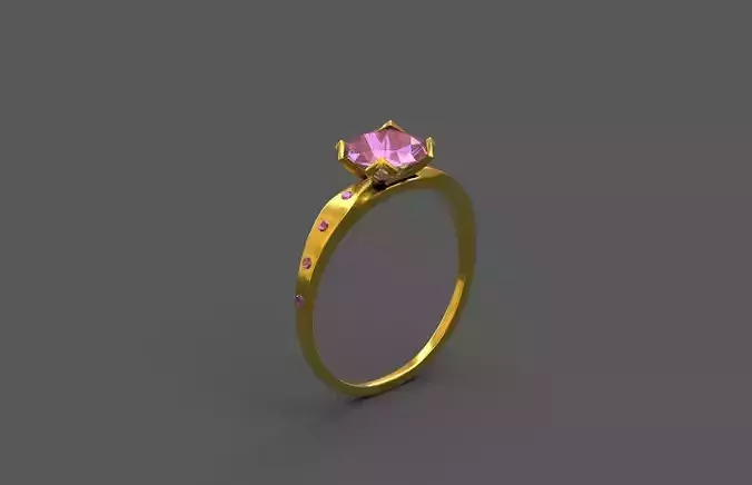 High-Quality 3D Ring Model
