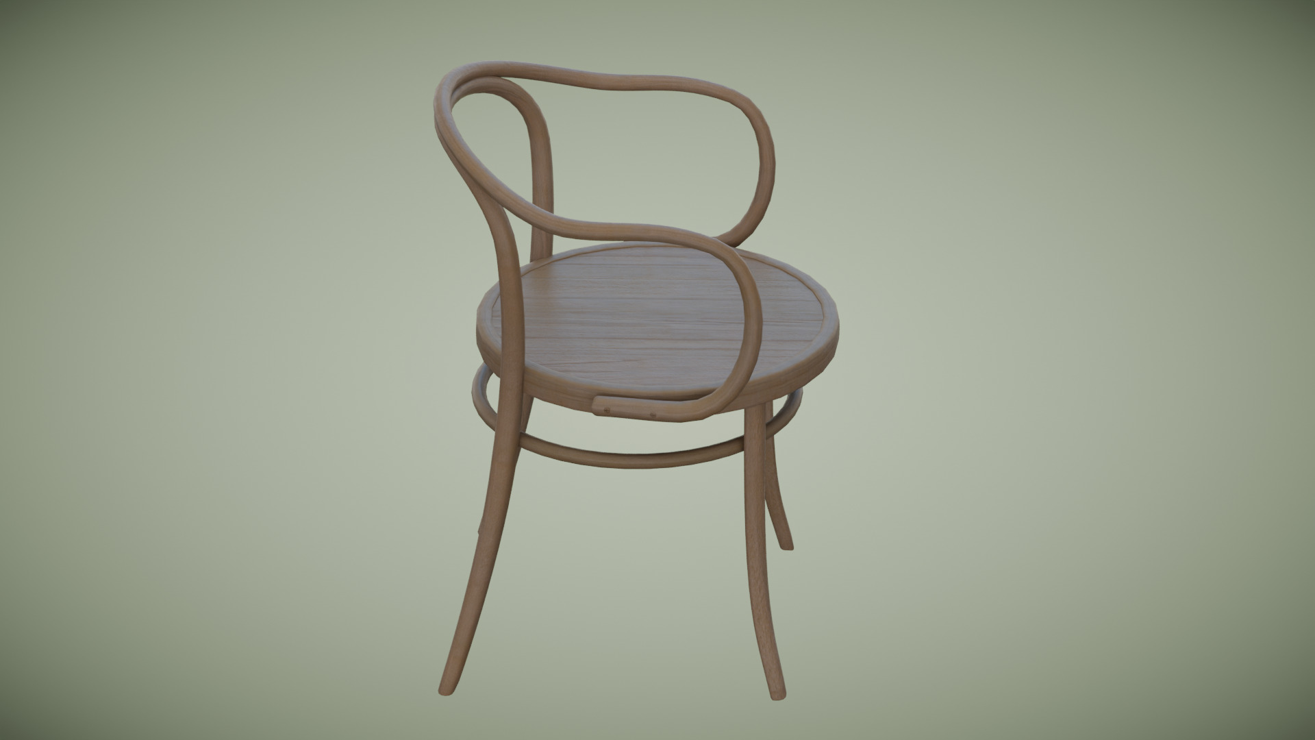 armchair 30 3D model_4