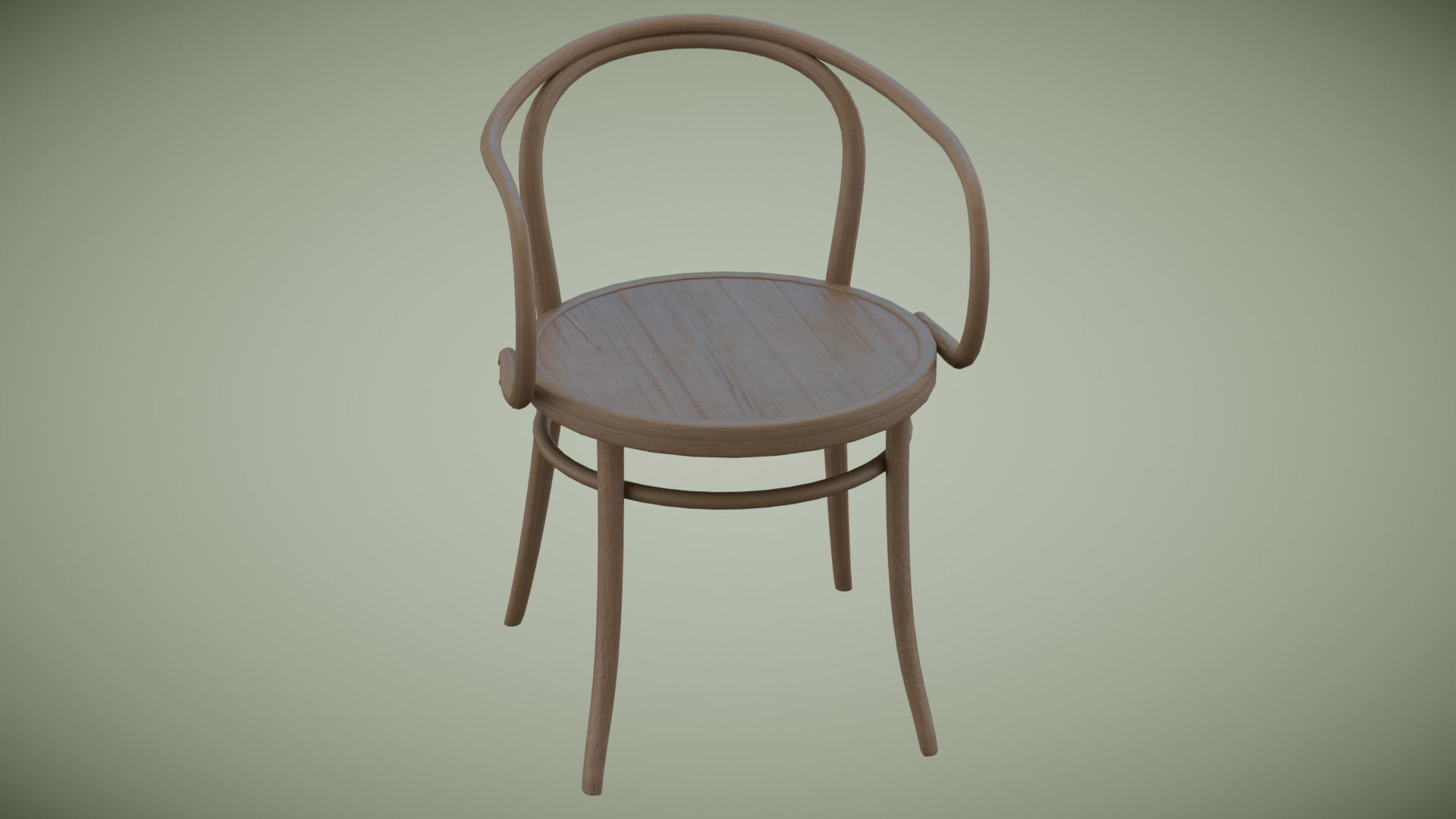 armchair 30 3D model_2