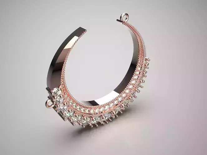 Moon model jewelry pendant jp0269