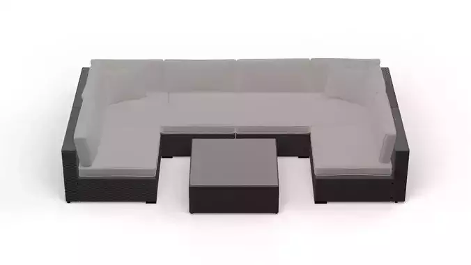 Sofa 3d Model 3D model