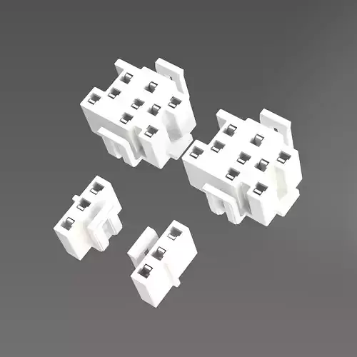 Ford Crown Victoria Lincoln Town Car Headlight Switch Connector  3D print model