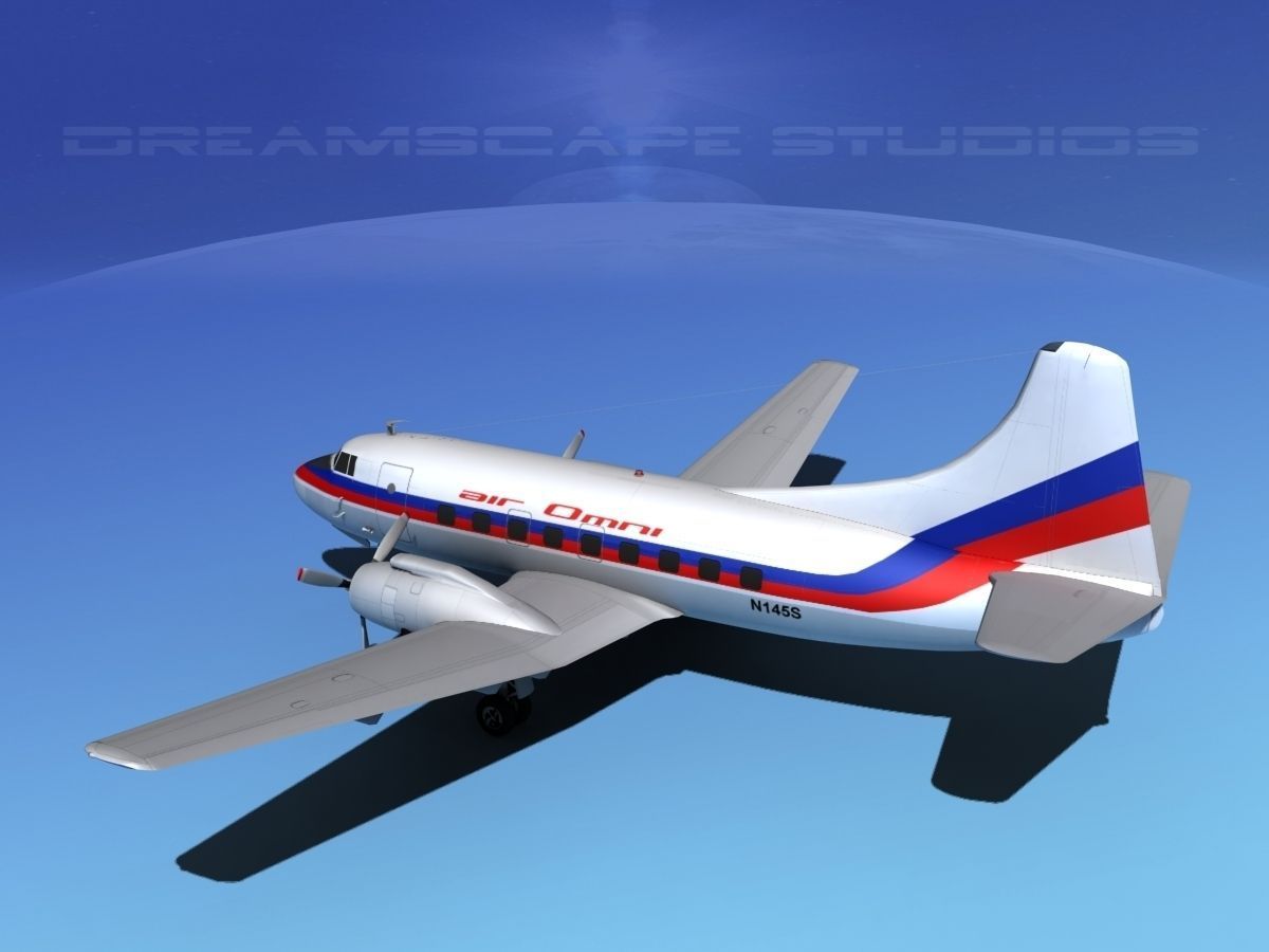 Martin 202 Omni Air 3D model_8