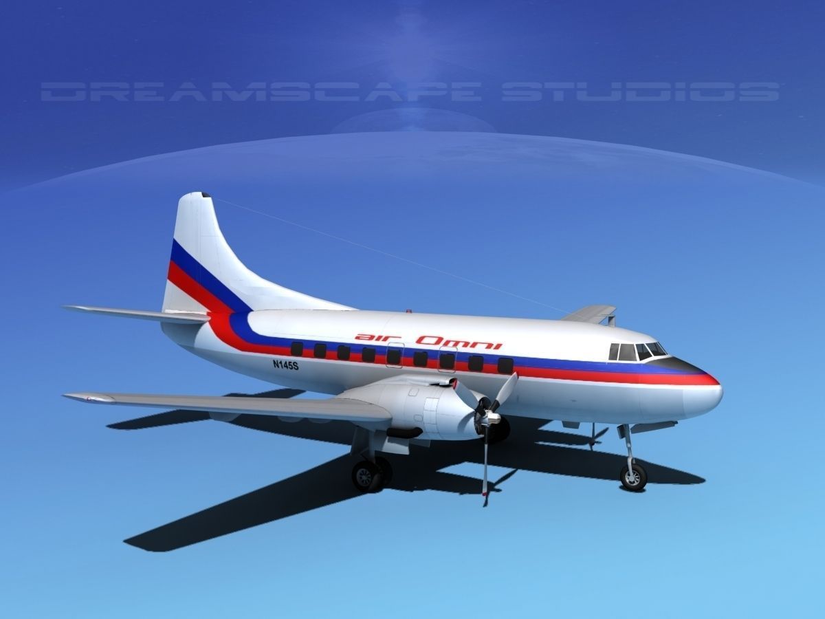 Martin 202 Omni Air 3D model_3