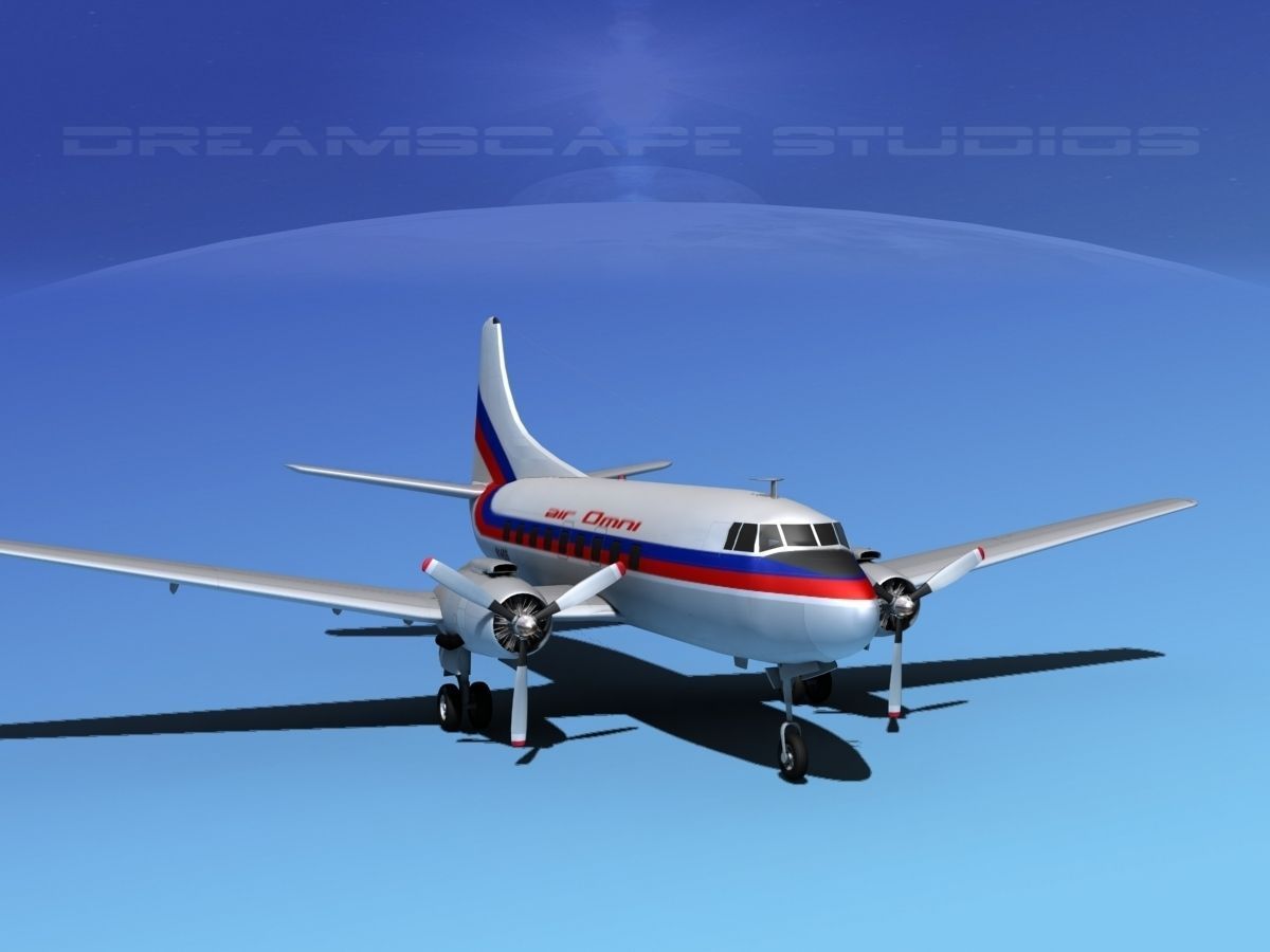 Martin 202 Omni Air 3D model_2