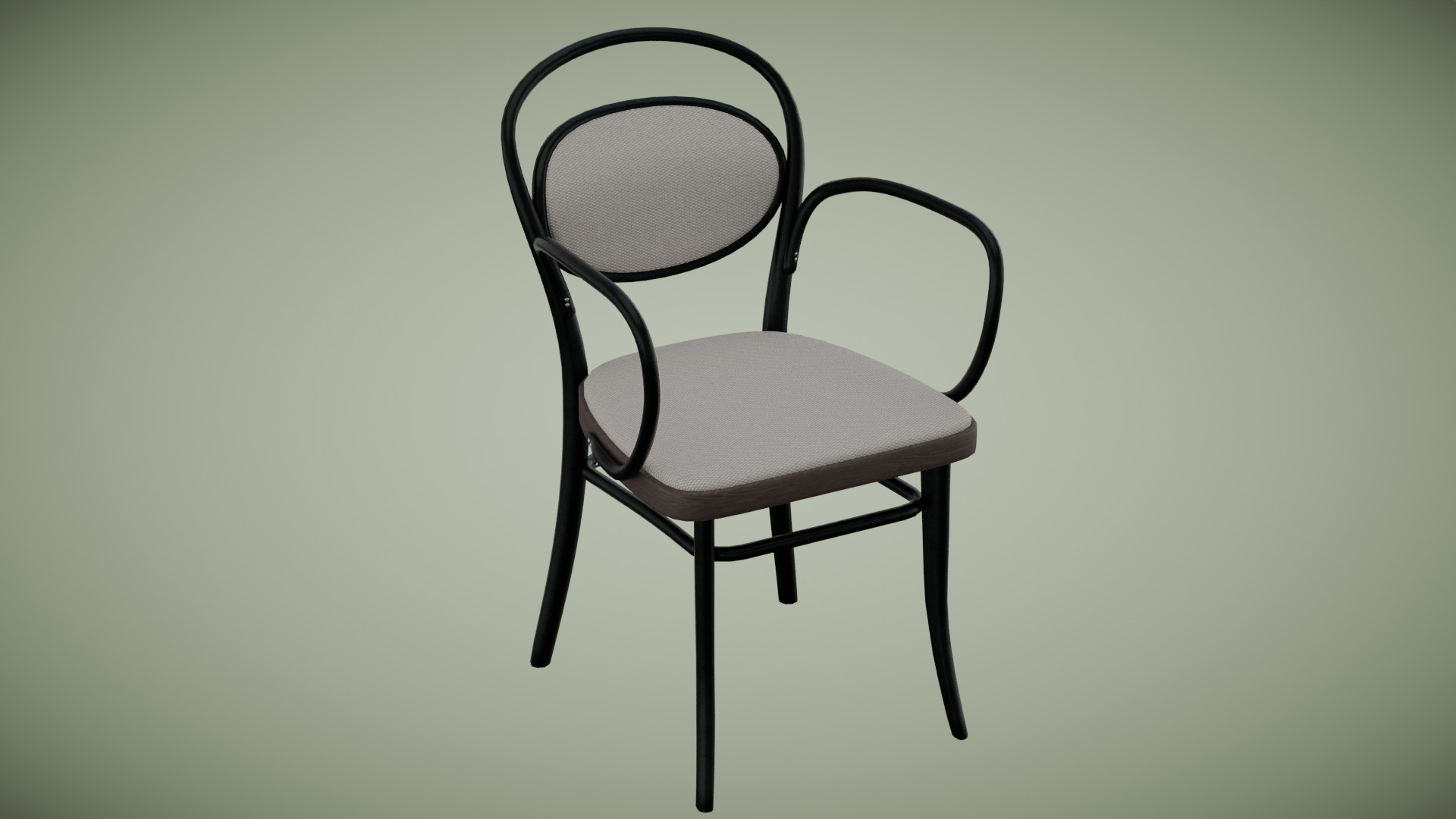 armchair 20 3D model_2