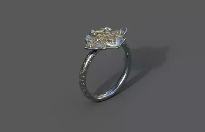 High-Quality 3D Ring Model