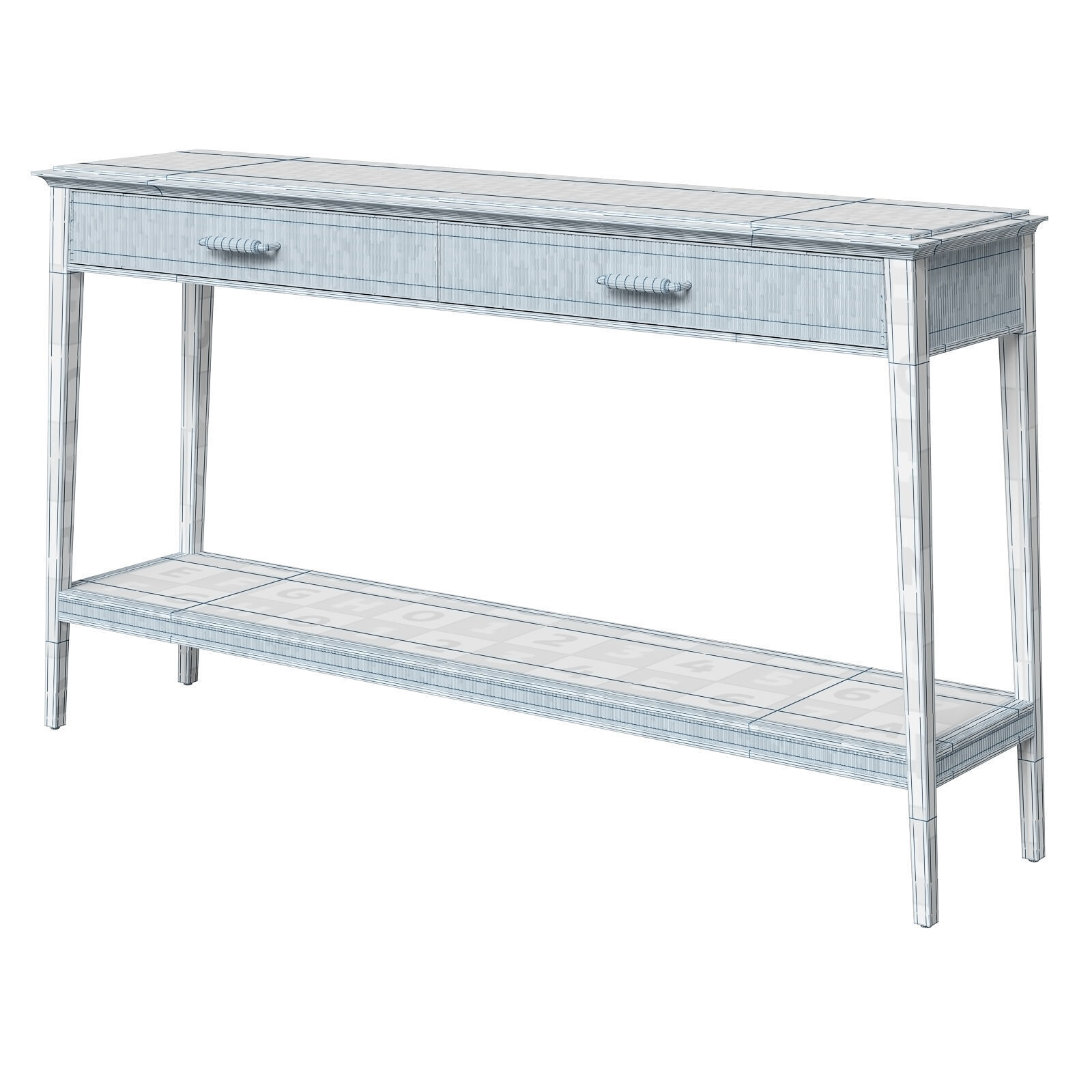 Theodore Alexander Lido console 3D model_6