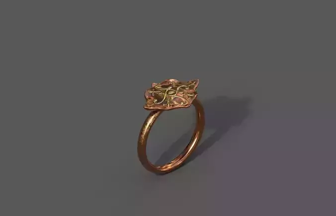 High-Quality 3D Ring Model