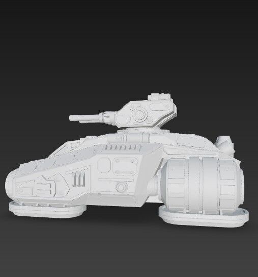 3D Printable Iron Oath Calm Before the Storm Heavy Hover Tank 3D model_17