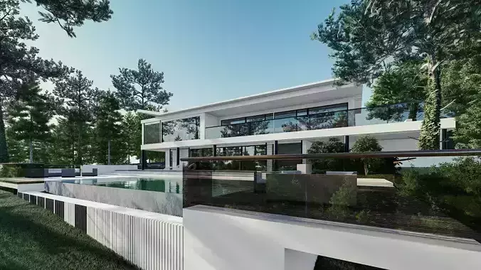 Modern single-family villa