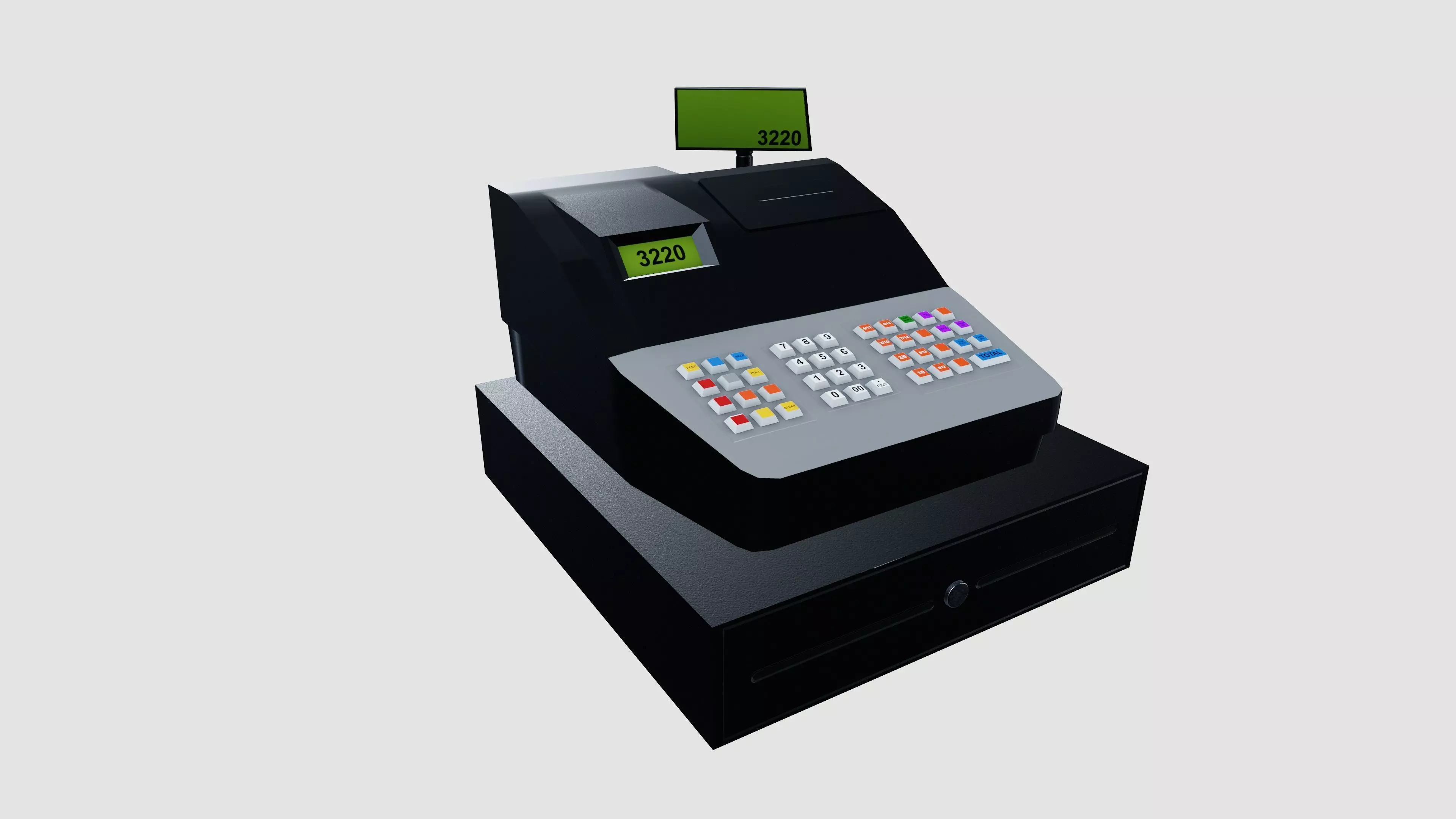Cash Register 3D model