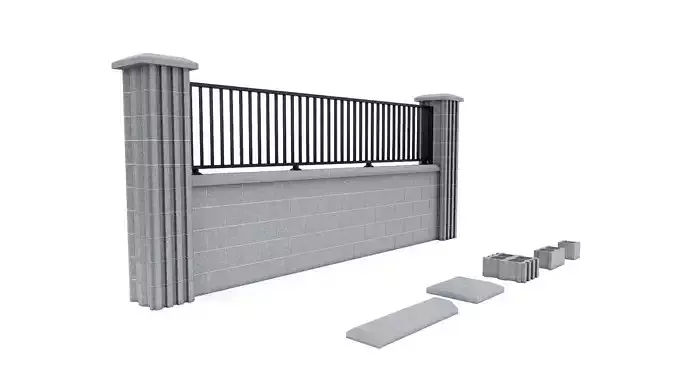 BLOCK FENCE MODEL