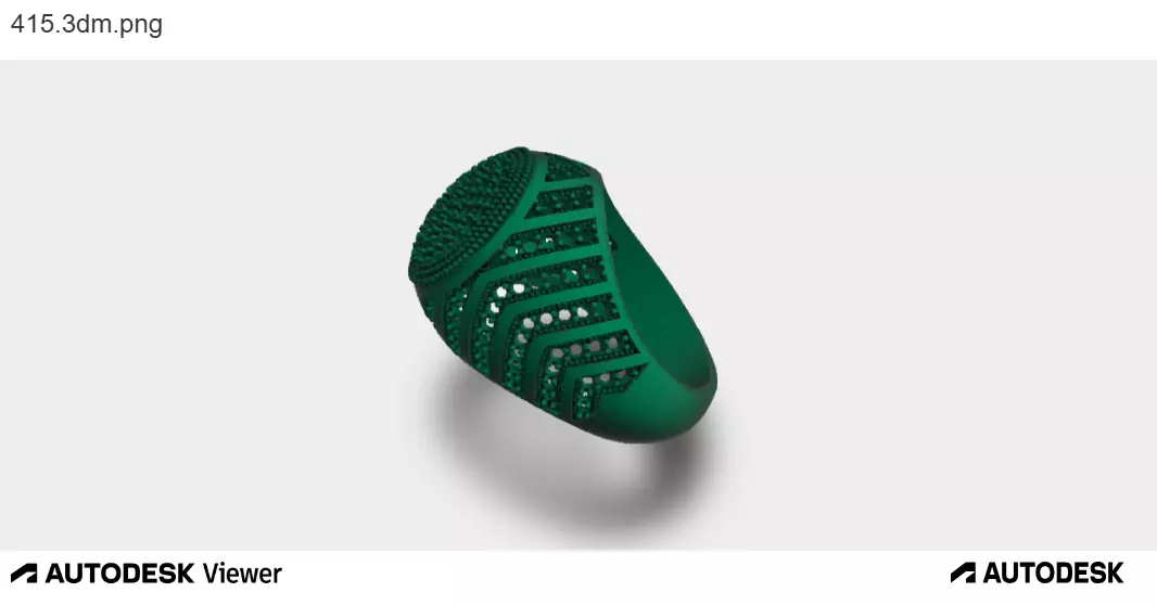 Unisex Turkish Ring 3D print model