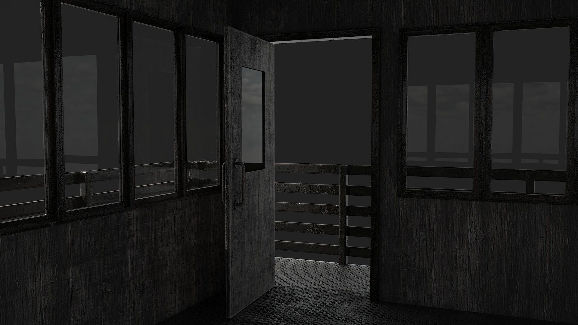 Watchtowers v6 Low-poly 3D model_5