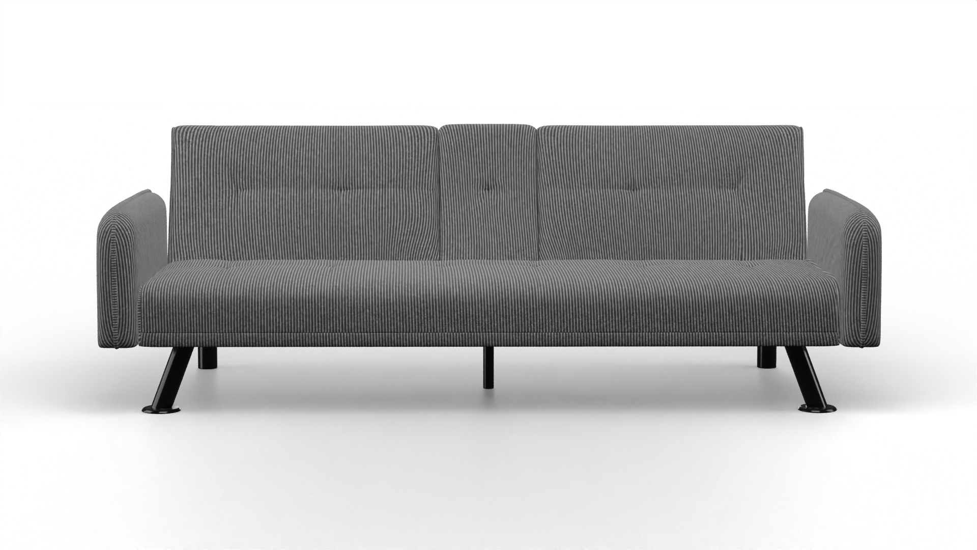 grey sofa 3D model_1
