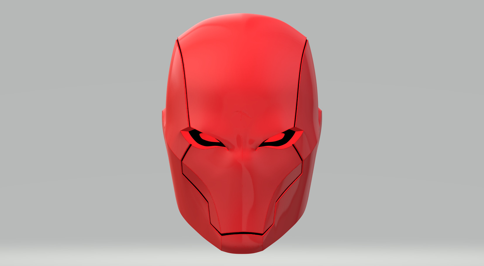 Red Hood Rebirth Helmet 3D print model