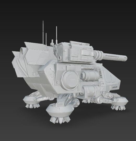 3D Printable Iron Oath  Goliath Heavy Assault Tank 3D model_23