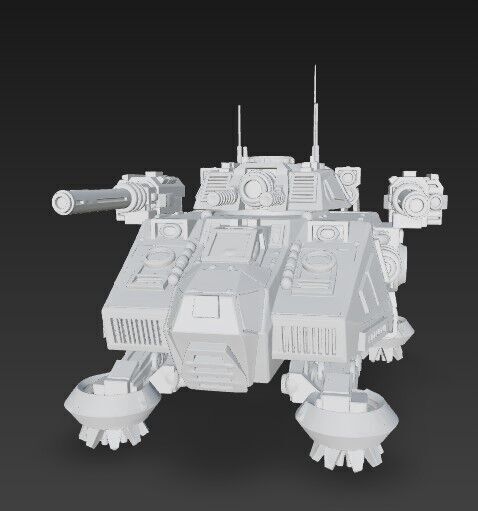 3D Printable Iron Oath  Goliath Heavy Assault Tank 3D model_19