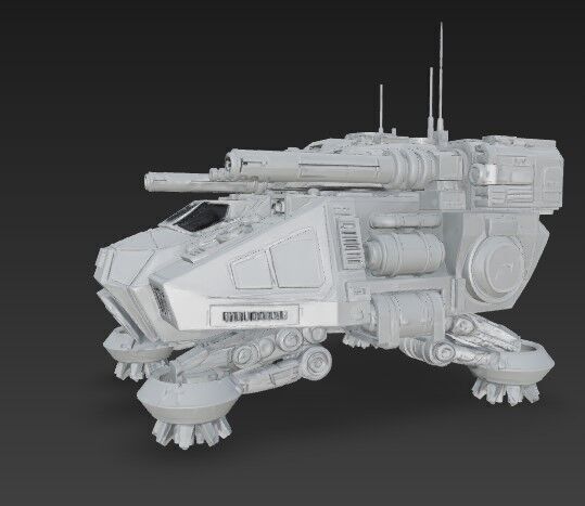 3D Printable Iron Oath  Goliath Heavy Assault Tank 3D model_3