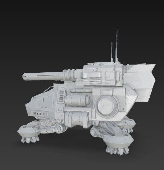 3D Printable Iron Oath  Goliath Heavy Assault Tank 3D model_2