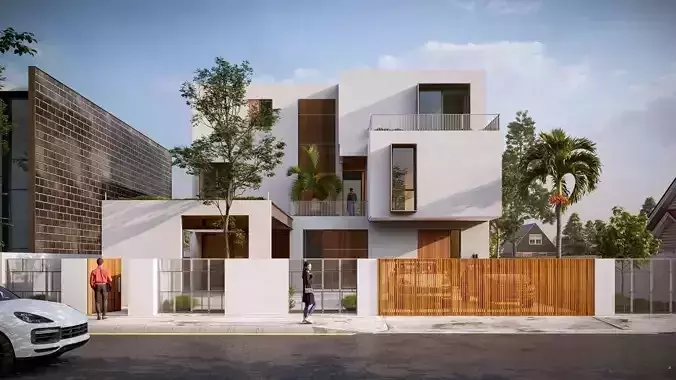 Modern single-family villa