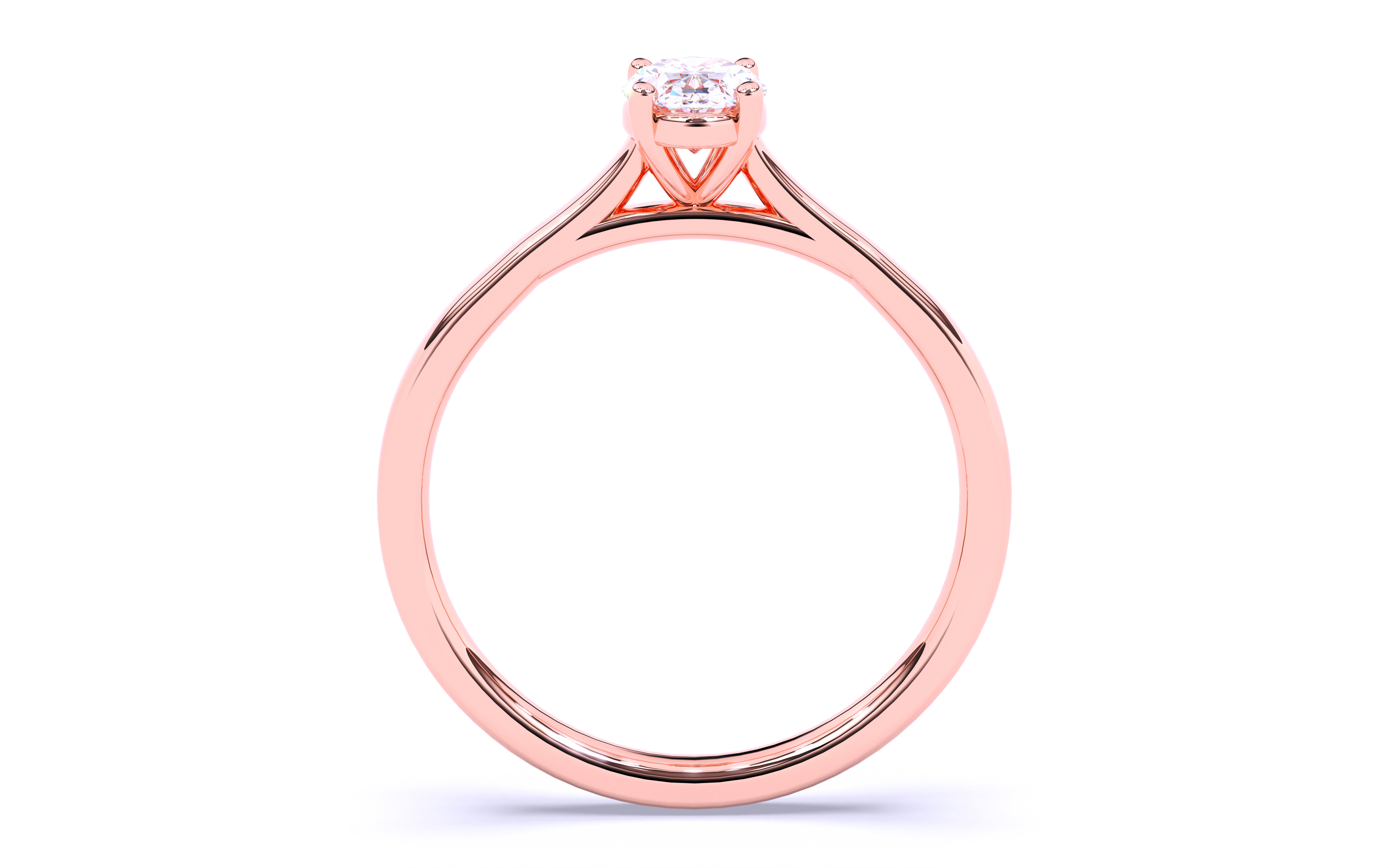 Solitaire Engagement ring 3dm stl renders details 3D print model_6