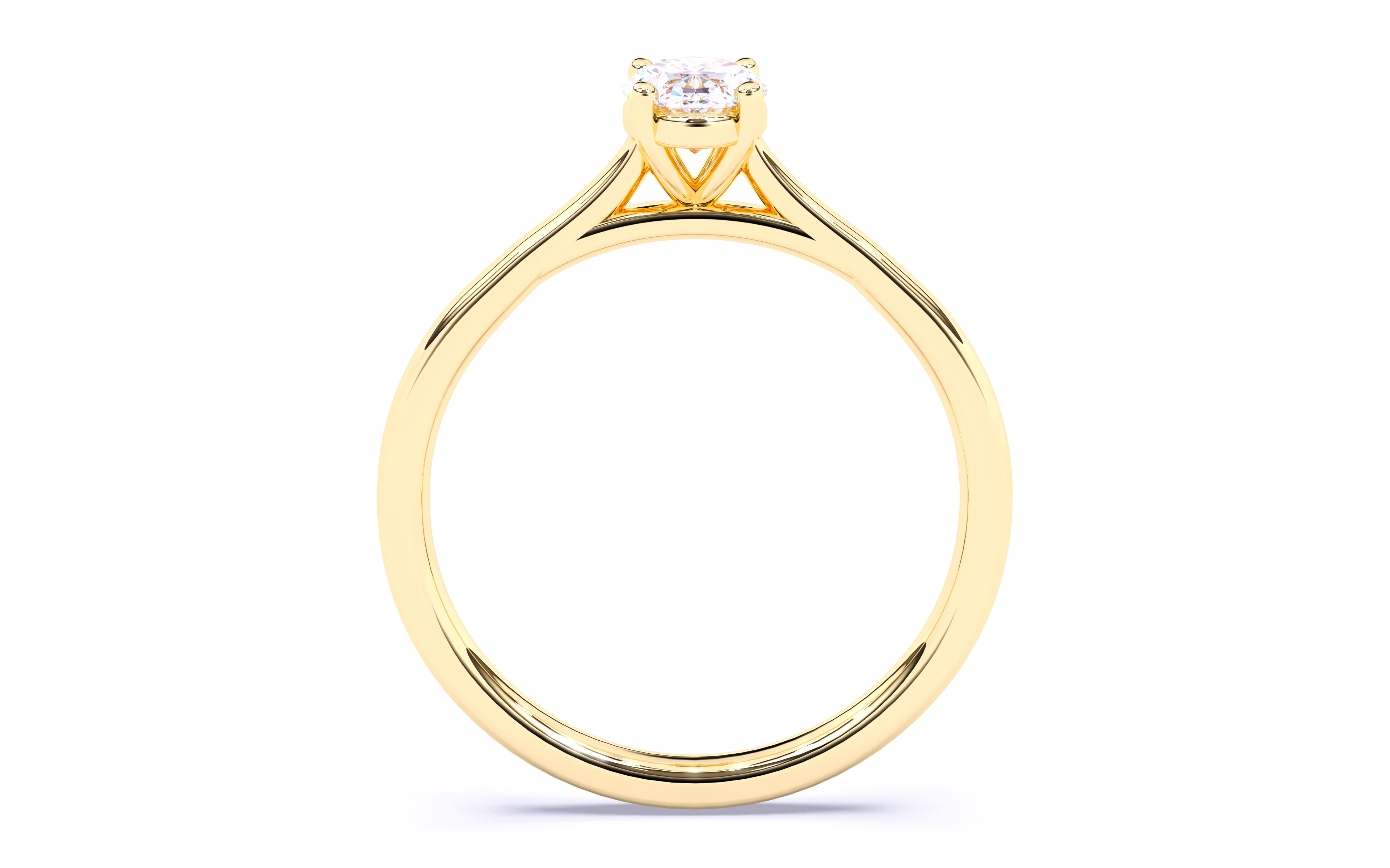 Solitaire Engagement ring 3dm stl renders details 3D print model_11