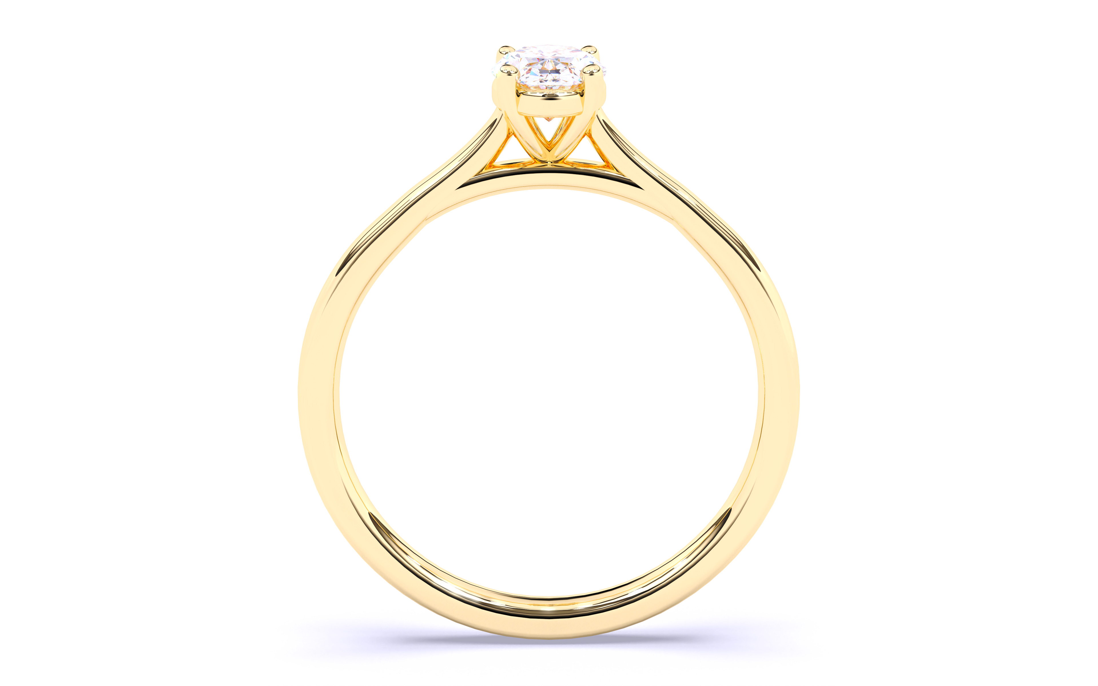 Solitaire Engagement ring 3dm stl renders details 3D print model_10